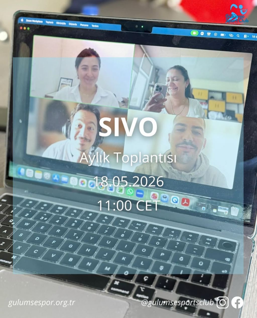 SIVO projesi kapsamında çevrim içi toplantı gerçekleştirildi.